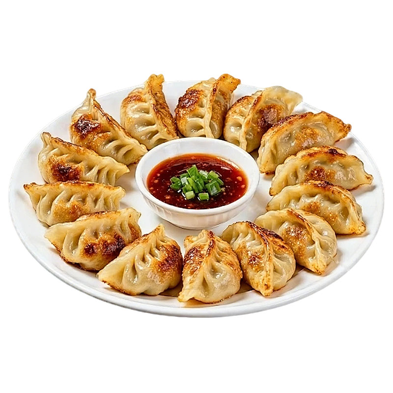 蒸煎饺玉米猪肉蒸饺菌菇煎饺鲜肉