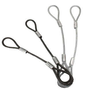 压制钢丝绳钢丝绳吊索具/铝压扣压头压套钢丝绳起重索具吊具