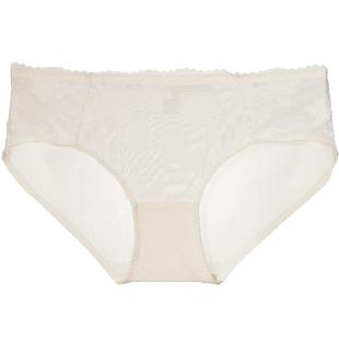 歌瑞尔高弹中低腰透气蕾丝内裤女士性感纯欲底裤裸感亲肤三角裤衩