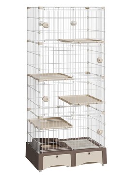 HAKE猫笼子猫别墅大空间猫窝猫屋