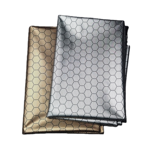 新款石墨烯里料羽绒服高档蓄热保暖发热面料防绒黑科技做服装布料