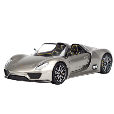 威利124保时捷918汽车模型