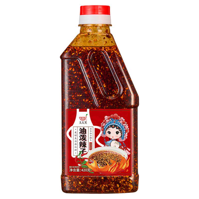 太太笑瓶装辣椒油调料