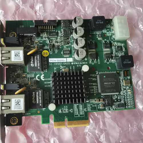 议价-凌华PCIe-GIE62，两口POE千兆图像采集卡可维修