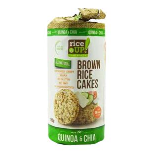 甘齿记糙米饼进口粗粮藜麦饱腹谷物健身碳水代餐饼干无麸质零食