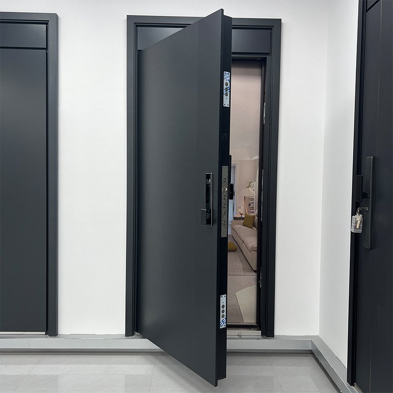 甲级防盗门入户门农村别墅大门子母加高内开单开门风格防盗安全