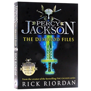 波西杰克逊 Percy Jackson The Demigod Files 缺爱的半神 英文原版 波西杰克逊与半神外传 奇幻文学经典小说书