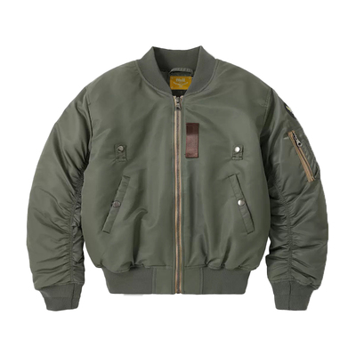 复古休闲夹克飞行员棉服
