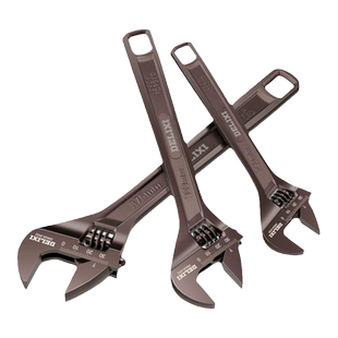 德力西多功能扳手活口活动扳手正品水龙头卫浴专用大开口板手工具