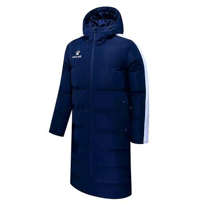 kelme卡尔美运动长款棉服棉袄