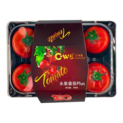 Cwe现摘水果番茄6颗盒装现货秒发