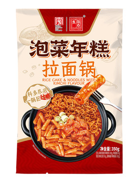 张力生泡菜年糕拉面锅350g/袋
