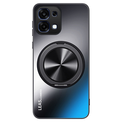 适用oppoA6微磨砂带支架手机壳