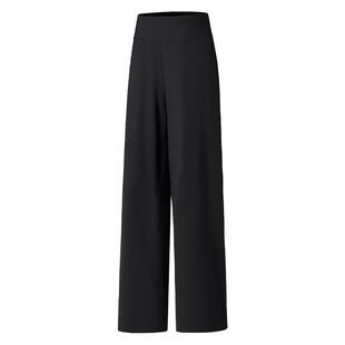 【新品】Keep瑜伽长裤女健身吸湿高腰针织收腰显瘦休闲直筒裤0610