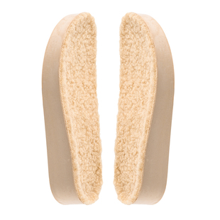 勃肯鞋专用羊羔绒加厚保暖鞋垫柔软舒适透气隐形增高3.5鞋垫女款