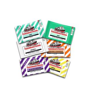 英国进口渔夫之宝柠檬味润喉糖特强无糖薄荷糖口气清新清凉含片