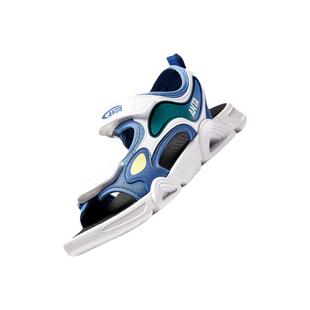 安踏儿童男童凉鞋中大童男孩运动凉鞋防滑露趾宝宝女童女孩沙滩鞋