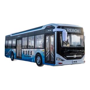 公交车玩具超大仿真巴士机场专线儿童男孩礼物合金1:42新能源模型