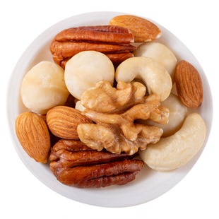 每日坚果混合坚果纯坚果休闲零食营养美味散装新鲜烘焙食品500g