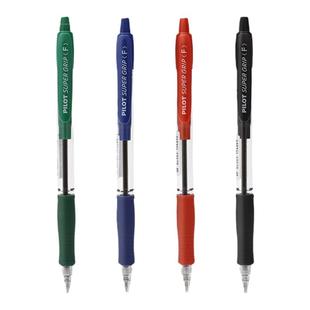 日本PILOT百乐BPGP-10R圆珠笔 0.7mm按动中油笔原子笔三色可选办公学生写字 红色批改作业官方旗舰店笔