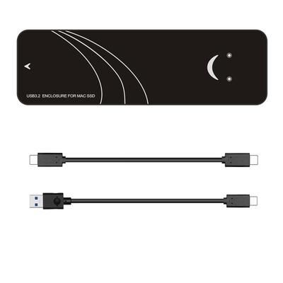 适用于macbook苹果2013-2017年SSD固态USB3.2 20Gbps硬盘盒JMS586