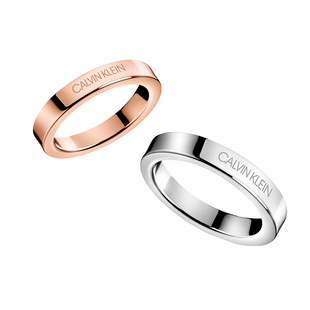 RING - 2017 CALVIN KLEIN HOOK KJ06MR0001 - CK情侣素戒指环