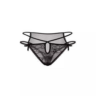 「LA」腰精秘密丨情人节系列*性感蕾丝火辣交叉细带三角裤内裤女