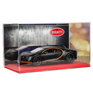 布加迪车模Chiron赤龙黑武士1:18车模型汽车模型合金收藏威龙超跑