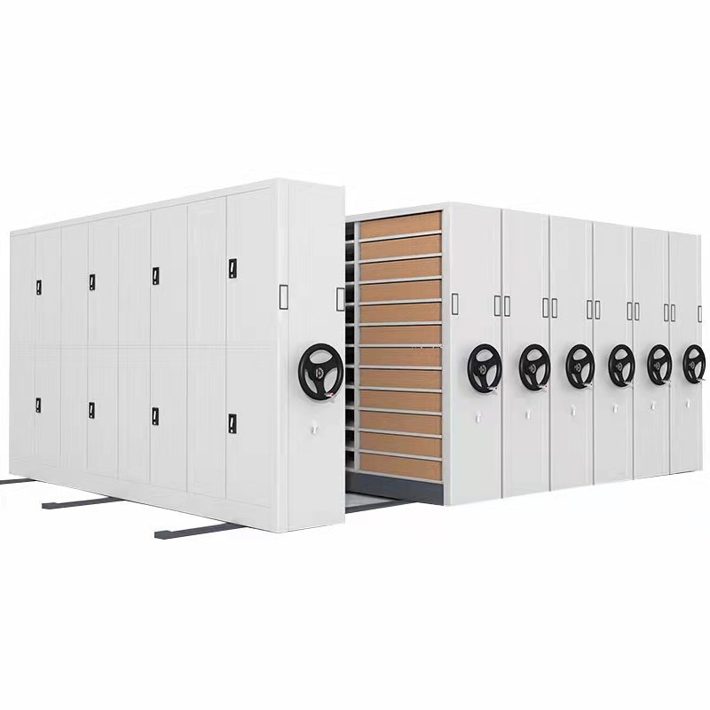 密集架手摇档案密集架轨道式档案密集架智能智能密集柜电动