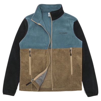 哥伦比亚户外保暖舒适抓绒衣