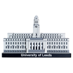英国利兹大学冰箱贴英国纪念品英国伴手礼利兹冰箱贴3D立体冰箱贴