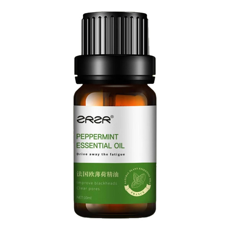 ZRZR法国欧薄荷精油10ml 面部单方精油脸部护肤 改善黑头清透毛孔