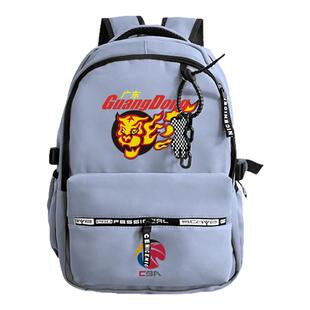 中国男篮广东宏远华南虎山西国投吉林双肩背包学生书包防水电脑包