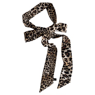 甜酷潮流长款豹纹丝带气质配牛仔裤时尚腰间配饰嘻哈辣妹显瘦腰链