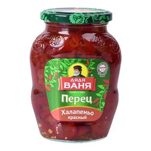 瓦尼亚老爹俄罗斯国家馆进口腌渍红辣椒圈腌渍辣椒圈下饭菜咸菜