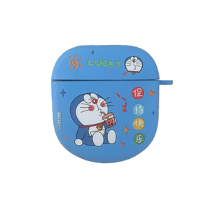 适用哆啦A梦bose大鲨四代保护套耳机大鲨4代耳机保护壳大鲨二代蓝牙耳机套Ultra三代耳机壳3代2代可爱卡通