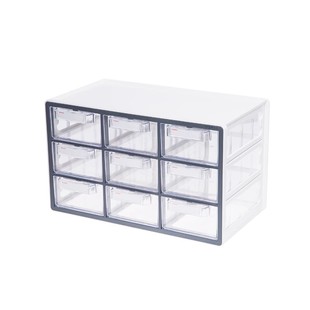 韩国原产SYSMAX MYROOM SYSTEM系列多功能抽屉收纳盒收纳柜9宫格整理收纳学生文具美妆工具桌面办公收纳柜