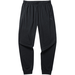 安踏运动长裤男款裤子官方正品冬季新款针织卫裤男休闲裤保暖男裤