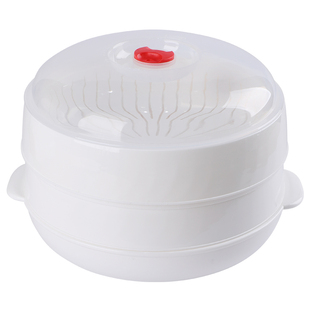 微波炉蒸笼专用食品级多层加热器皿热菜馒头蒸米饭蒸盒多功能容器