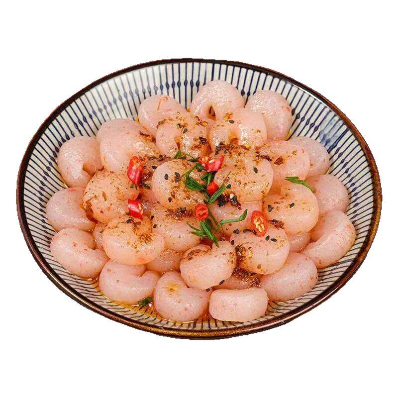 素虾仁魔芋素食商用素肉凉拌菜火