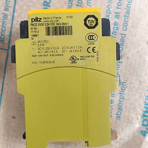 溢价-PILZ皮尔兹安全继电器 PNOZ XV3P 777512