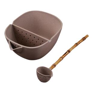 中式古法煮茶器电陶炉泡茶器煮水陶瓷碗泡法泡茶器粗陶煮茶碗套组