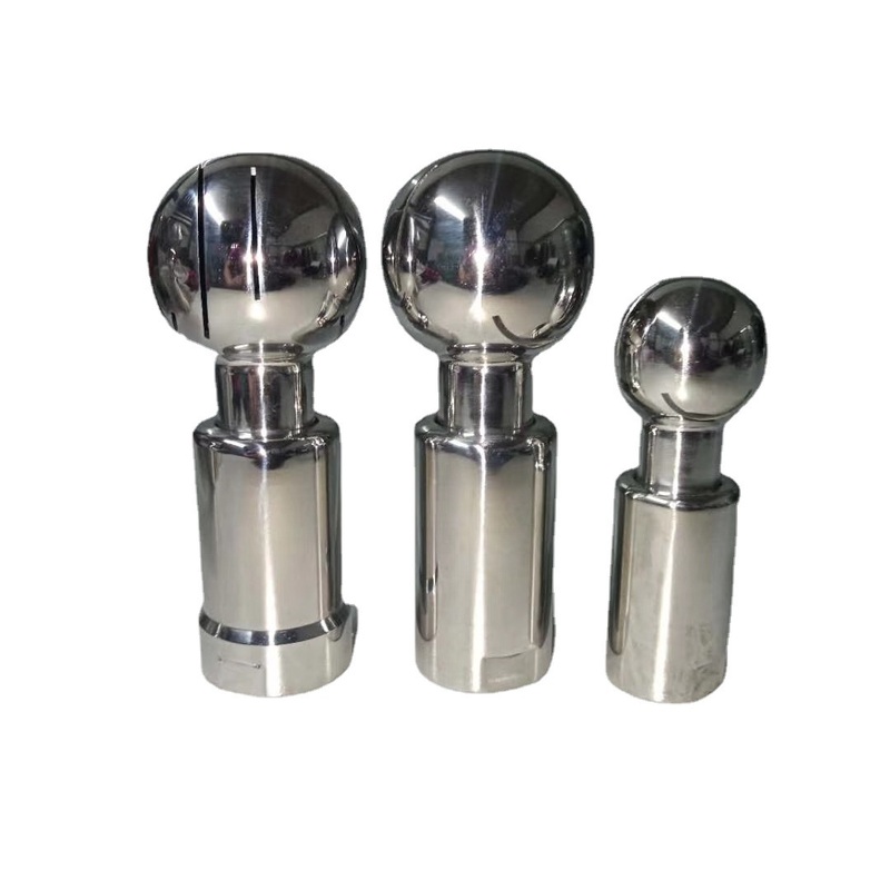 304内丝扣旋转清洗球卫生级内牙喷淋洗灌器不锈钢螺纹清洗球快装