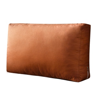 科技布立体床头靠垫高级感沙发靠枕客厅大靠背腰靠定制软包外套罩