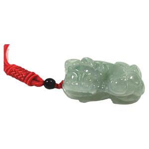 遇玉天然翡翠缅甸A货貔貅皮丘吊坠玉佩挂件男女情侣款对证书正品