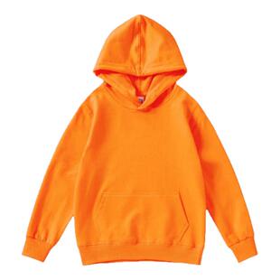 春秋季糖果色儿童纯棉连帽卫衣小学生运动会加绒加厚帽衫彩色班服