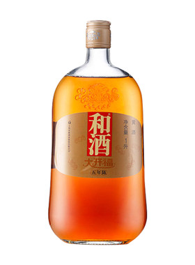 和酒大开福五年陈黄酒