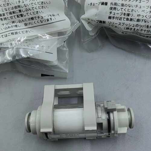 下单前咨询SMC管道型真空过滤器ZFC75，可换滤芯，65个独立包装未