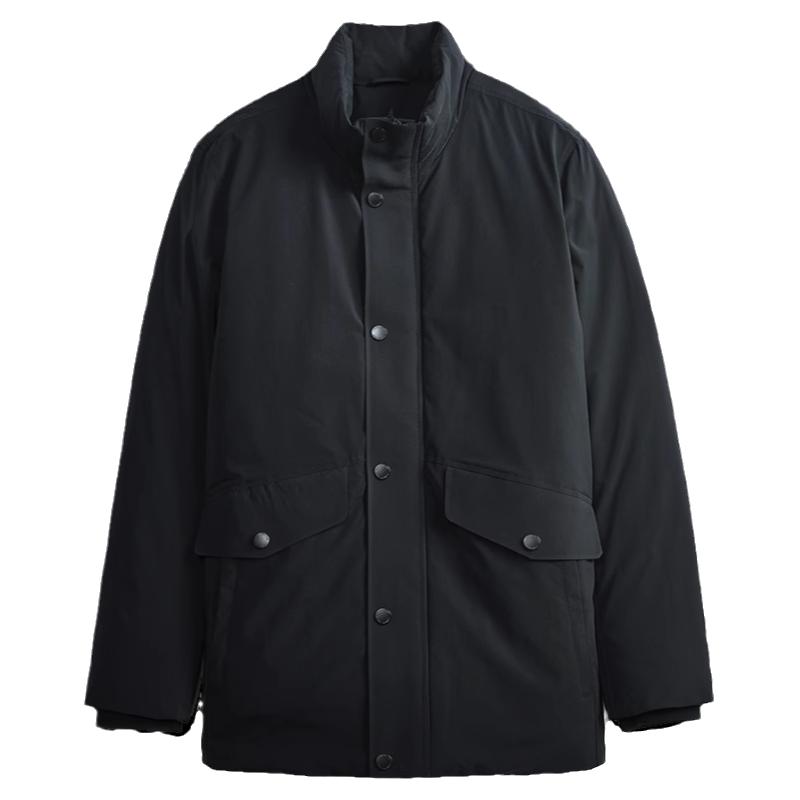 立领冬季新款保暖羽绒服男
