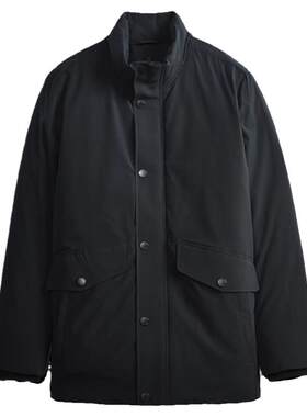立领冬季新款保暖羽绒服男